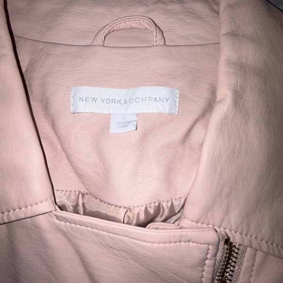 New York and Company leather jacket - Picture 5 of 5
